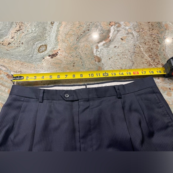 LORO PIANA for Daniel Cremieux navy suit -  42 Long - Picture 7 of 13